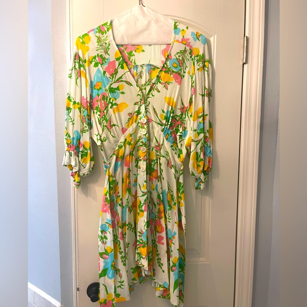 Faithfull The Brand Caliente Mini Dress Ilona